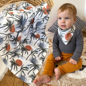 Palm Tree Swaddle Etsy UK