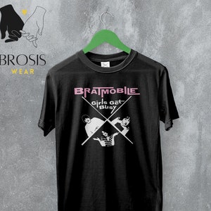 Bratmobile T-shirt Vintage Album Bratmobile Inspired 90's Graphic Tee Riot Grrrl Merch Rock Fan Gifts