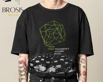 Tomorrow Modern Boxes T-shirt, Thom Yorke Shirt, Music Album Inspired Graphic Tees, Music Merch, Gift for Fan