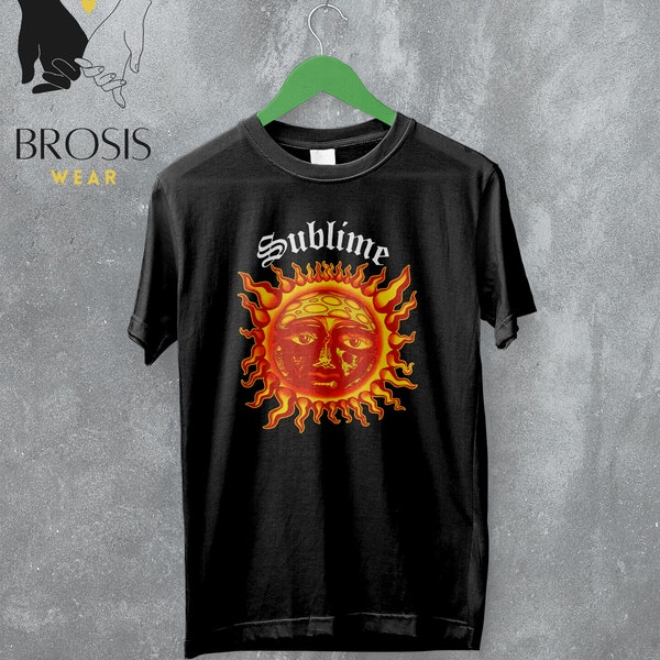 Vintage Sublime T-Shirt, Music Band, Retro Album Sublime Inspired 90's Graphic Tee, Ska Punk Band, Music Tee, Gift for Fan, Gifts Idea