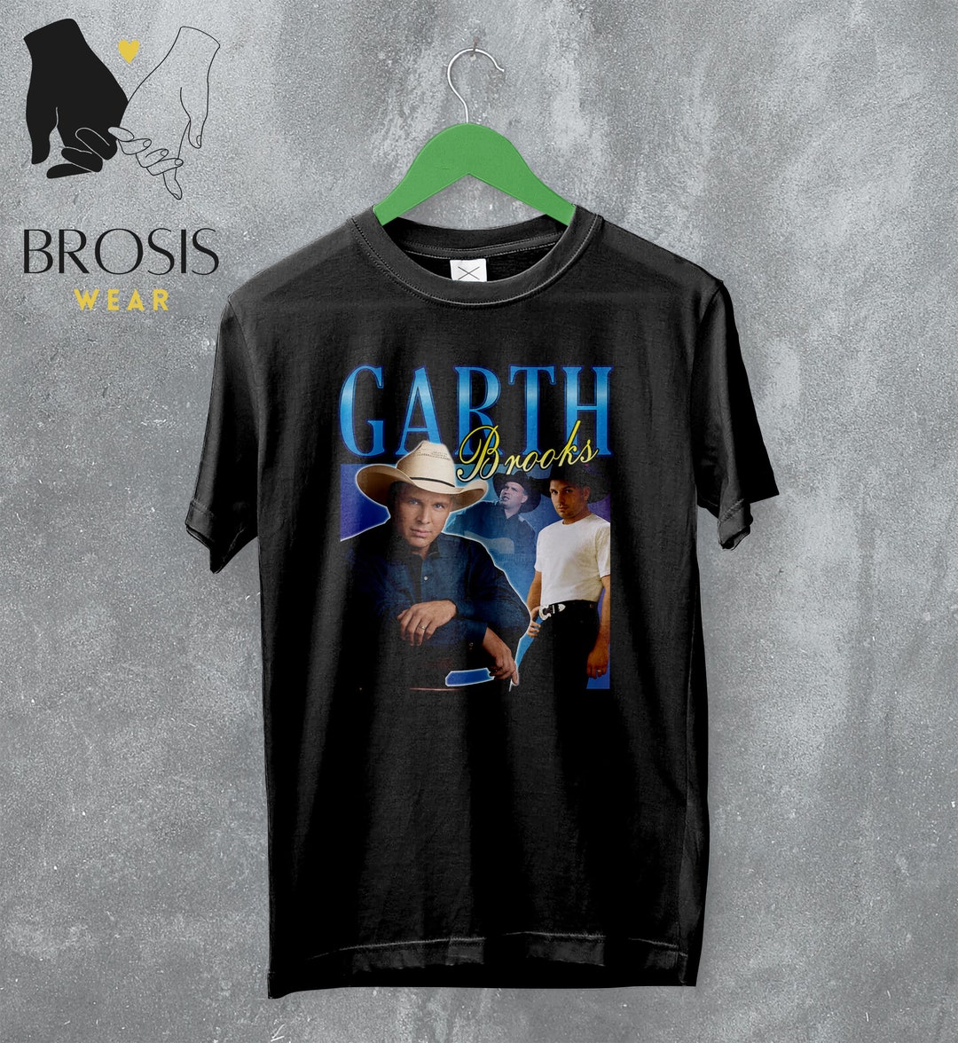 Vintage Garth Brooks Tshirt 90s Homage Country Musician Inspired