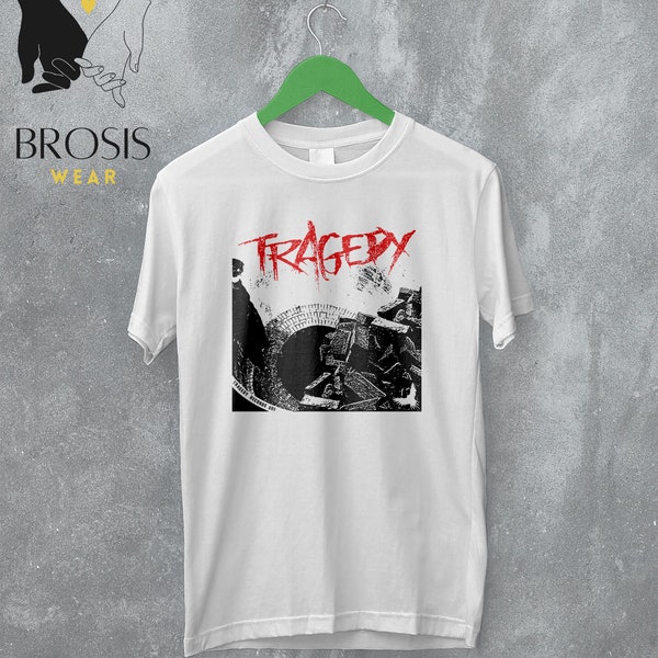 Tragedy T-shirt Crust Punk Music Fan Merch Album Inspired 90's Graphic Tee