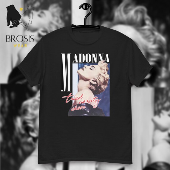 Vintage Madonna T-shirt Custom Design, True Blue Album Music Tee