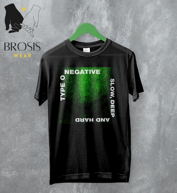 Type O Negative T-shirt, Slow Deep and Hard Shirt, Gothic, Metal Album  Inspired Graphic Tees, Music Album Shirt, Gifts for Fan 