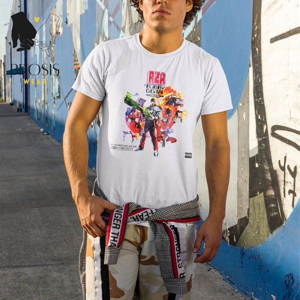 RZA Bobby Digital T-shirt Wu tang Shirt Vintage Hip Hop Inspired 90's Graphic Tees, Fan Merch