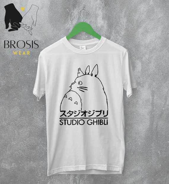 Anime Totoro T shirt Ghibli Shirt Anime Illustration Inspired