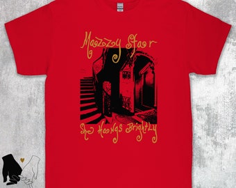 Mazzy Star She Hangs Brightly T-shirt, Alternative Rock, Vintage Mazzy Shirt, Indie, Vintage Album Inspired 90's Graphic Tees