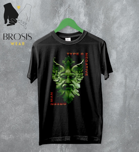 Type O Negative T-shirt, Green Man, Gothic Metal Album Inspired