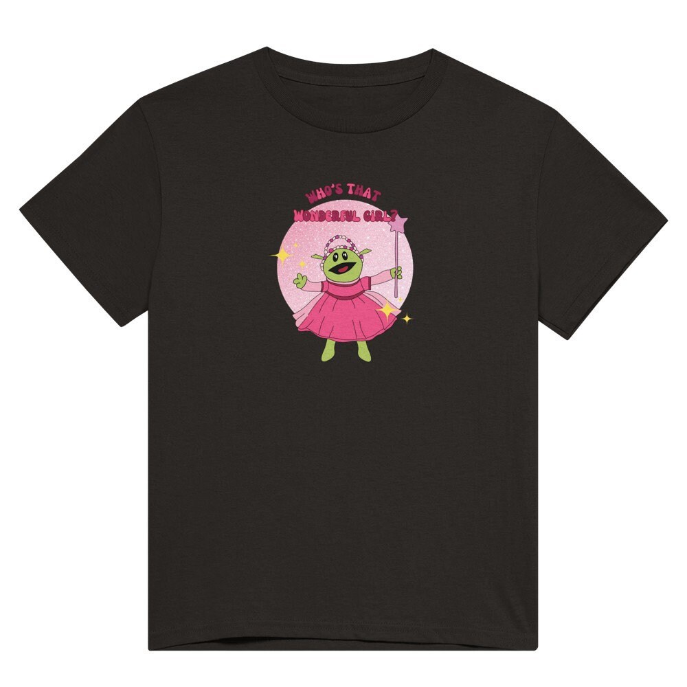 Mona Nanalan Who’s that Wonderful Girl Heavyweight Unisex Crewneck T-shirt