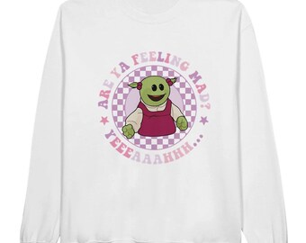 Nanalan Mona Are ya feeling mad?, Classic Unisex Crewneck Sweatshirt