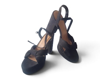 A New Day Riah Platform Bow Heels