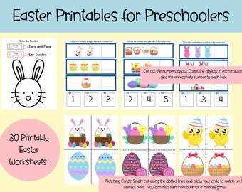 Preschool Easter Activities, Preschool Easter Printables, Preschool Easter Activities, Preschool Easter Party, Preschool Activity, Preschool