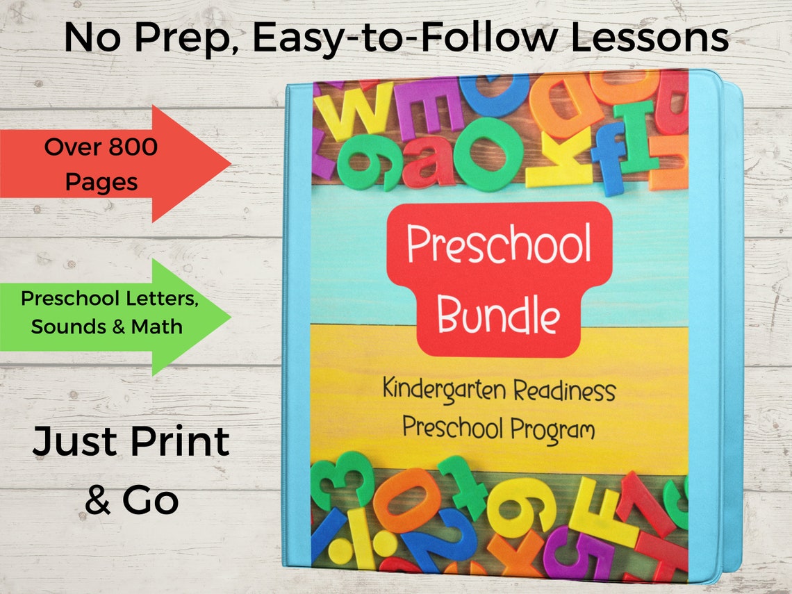 Preschool Curriculum Preschool Printables Learn the - Etsy