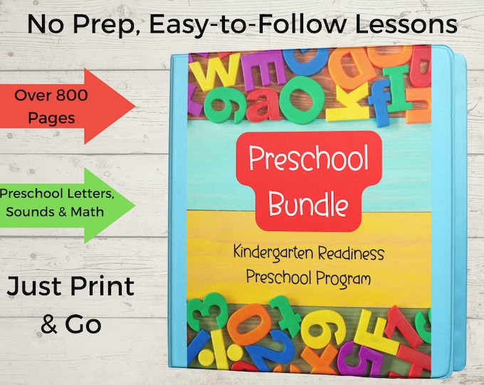 Preschool Curriculum Preschool Printables Learn the - Etsy