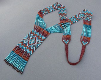 Garden/Handicrafts/Ukrainian Nacklace Massai/African nacklace/ for women/for weddings  /for gifted/multicolor jewellery/women long Nacklace