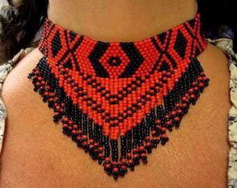 Garden/Handicrafts/Ukrainian Nacklace Massai/African nacklace/ for women/for weddings  /for gifted/multicolor jewellery/women long Nacklace