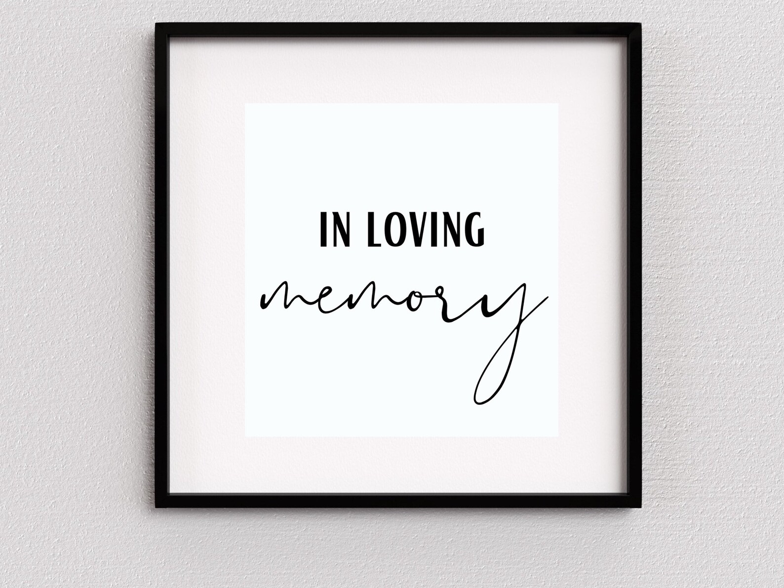 Memorial Table Printable Sign Wedding Memory Table Sign in Etsy