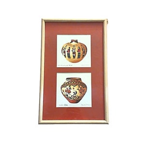 Folk Art By Danielle CS Howell Numbered Signed Framed