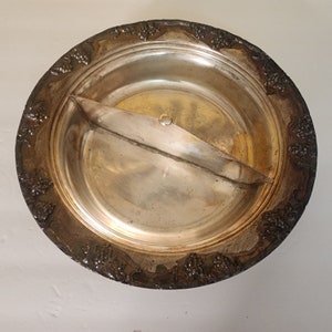 ESC Empire Silver Company 139 Vintage Nut Candy Dish