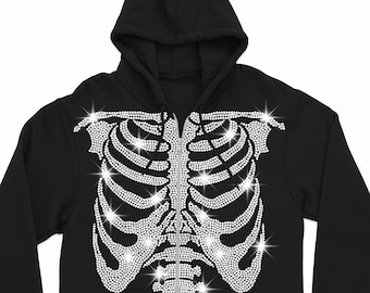 Women's Rhinestones Colorful Studs Gothic Punk Sugar Skull