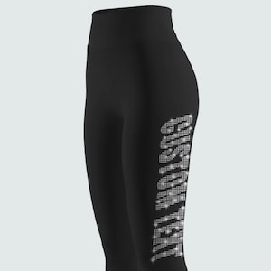 Custom Rhinestone Leggings - Custom Bling Active - Bedazzled Yoga Pants - Women Rhinestone Leggings- Gifts For Her - Bling Yoga Leggings