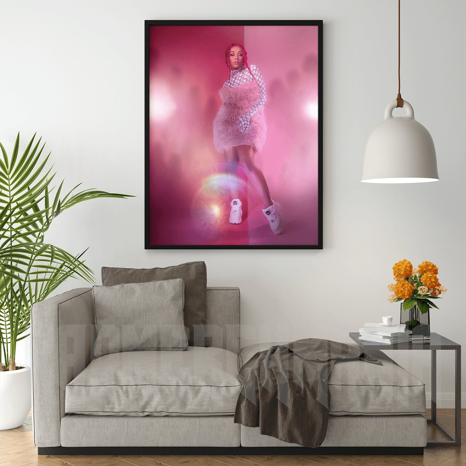 Doja Cat Poster Doja Cat Wall Canvas Doja Cat Framed Etsy