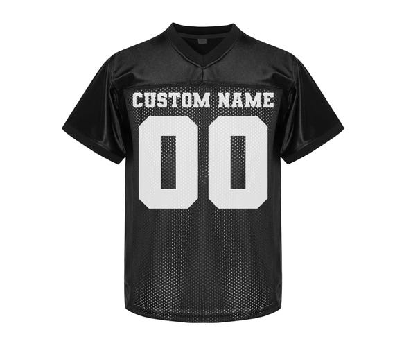 Custom Football Team Jersey - Personalized Football Jersey - Customized Name & Number Football Jersey - School Spirit - V Neck Mesh Jersey