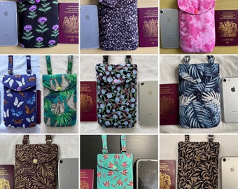 Moda Nova Blue Check Bag and Purse Etsy UK