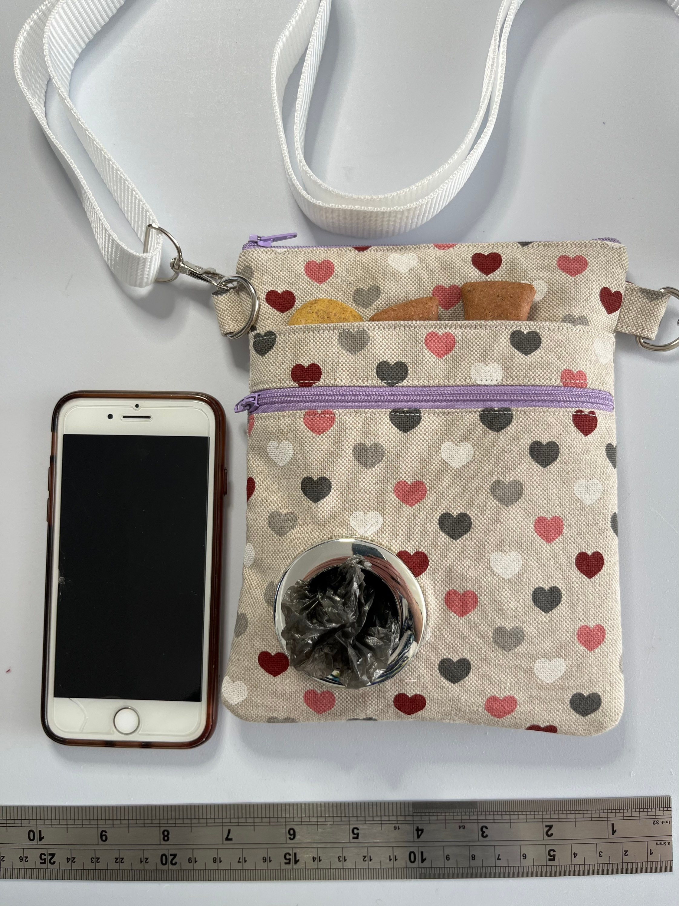 Dog Walking Bag Crossbody Dog Walking Bag. Dog Treat Bag. Dog Etsy