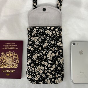 Mia Jewel Shop Mini Tribal Print Crossbody Bag - Handmade Boho Phone Pouch For Smartphones