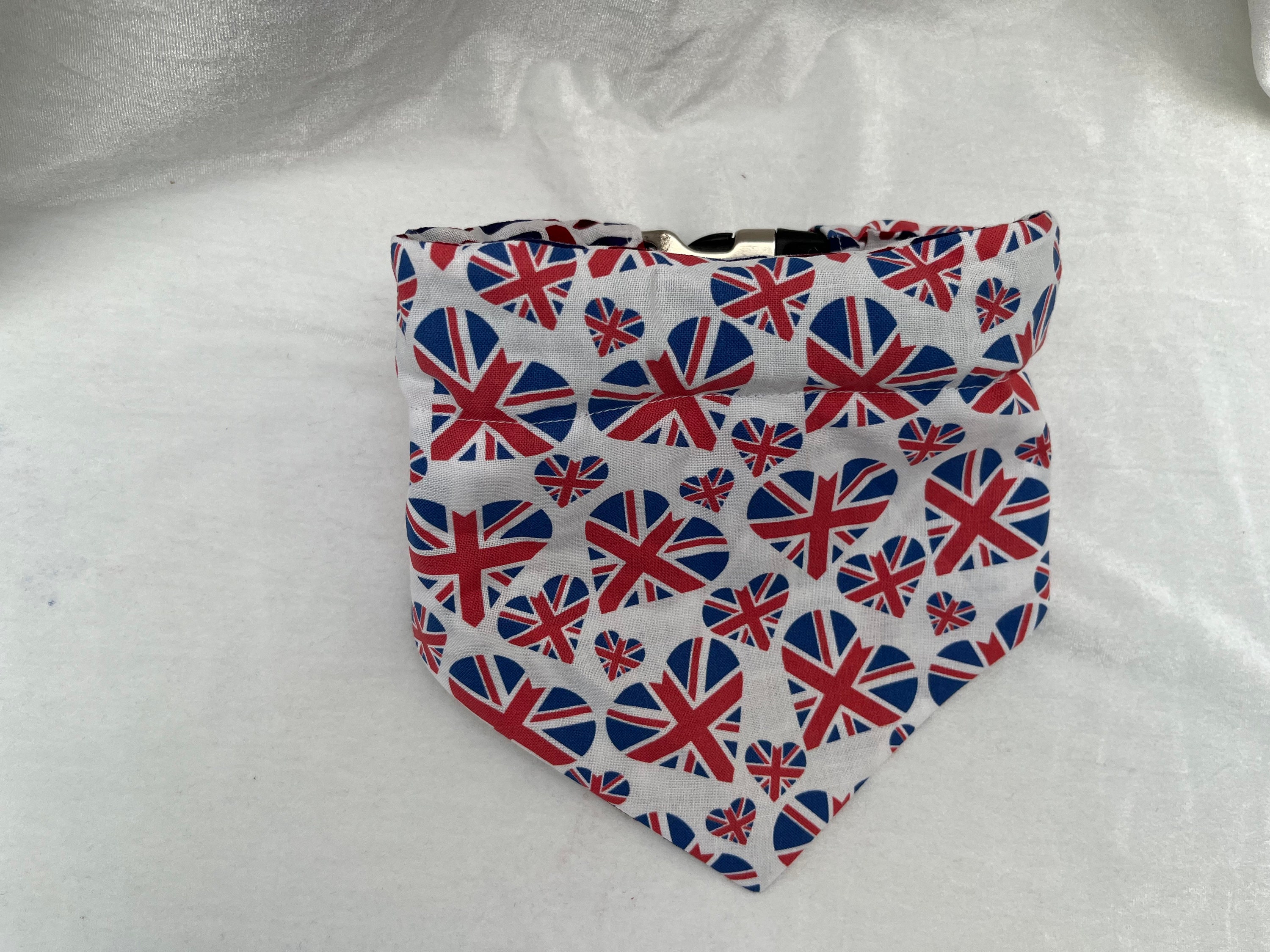 Union Jack Coronation Dog Bandana Over Coller Dog Bandana Etsy