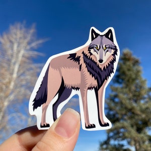Wolf Sticker