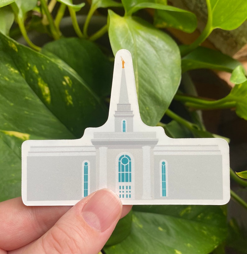 Orlando Temple Sticker - Etsy