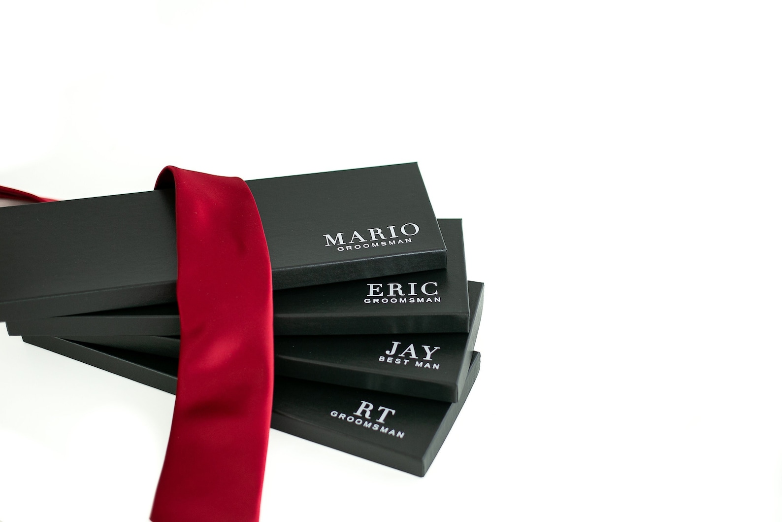 personalized tie box