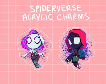 Spiderverse | Gwen | Miles | charm
