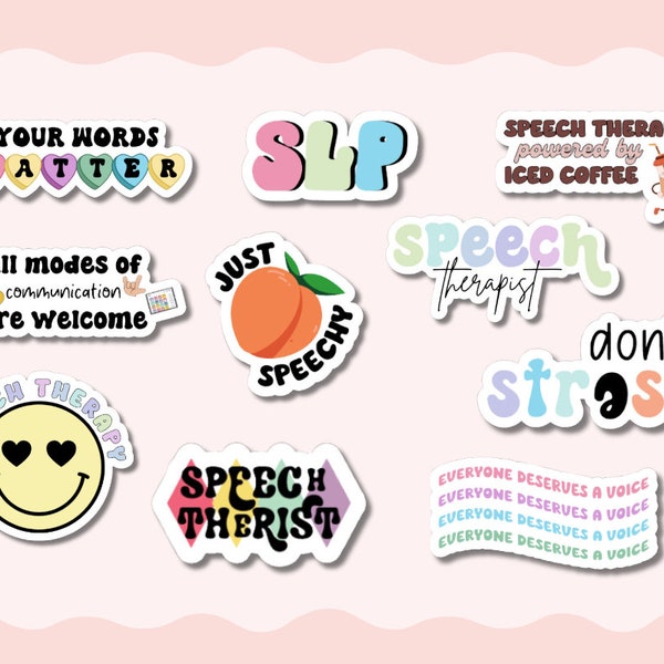 Slp Stickers - Etsy