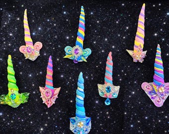 Handmade Unicorn Horns