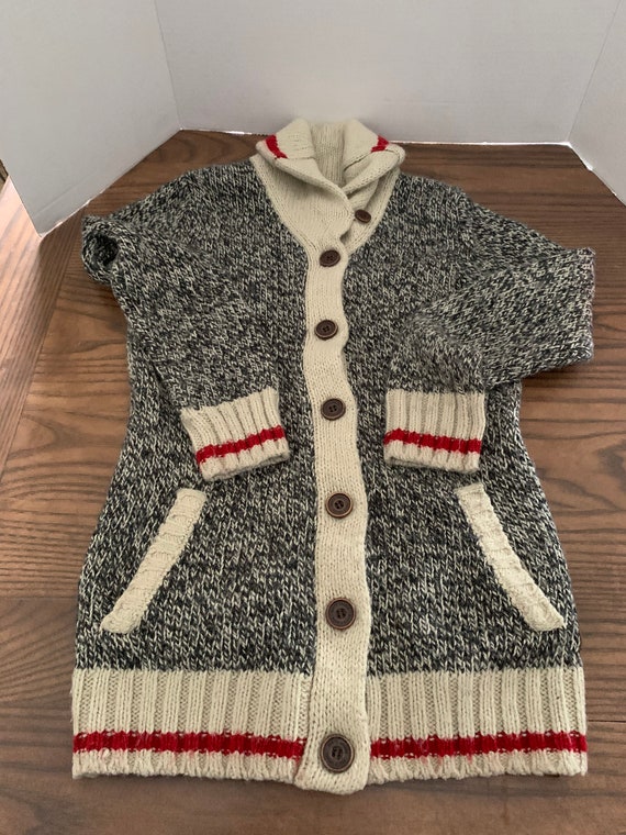 roots sock monkey sweater
