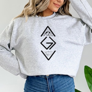 God Is Greater Than The Highs And Lows Sweatshirt, Christian Sweater, God Sweatshirt, Religious Sweatshirt Women, Faith Sweater, Church Gift