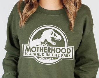 Sweatshirt moederschap, hoodie mamasaurus, hoodie mom Life, hoodie mama, mama, cadeau voor mama, hoodie dinosaurus mama, shirt dinosaurus, shirt dinosaurus