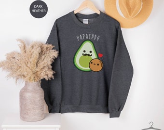★PARTIMENTO★ Oversize PK Half Sweat Avocado Avocad-Ommm Sweatshirt – FitFruit