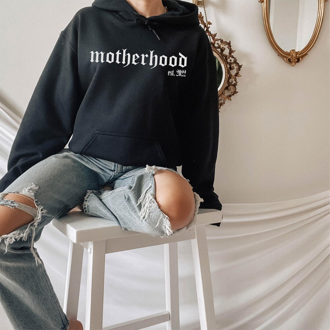 Custom Sweatshirt Motherhood Est. Shirt Motherhood Custom - Etsy