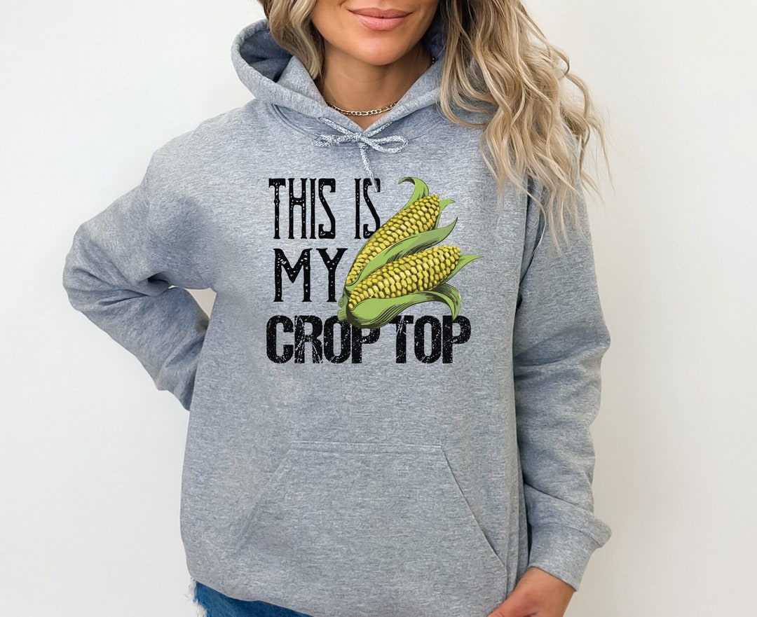 This is My Crop Top Sweatshirt, Farm Girl Clothing, Farmer Wife
