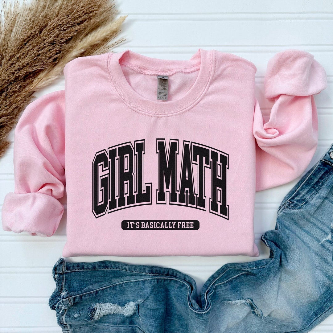 Happy Math Sweater Girl Math Sweatshirt, Best Friend Sweater, Math Teacher Valentines Day ...