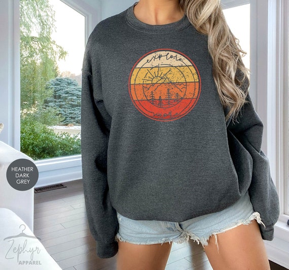 Explore More Sweatshirt, Vintage Outdoor Sweater, Adventure Hoodie, Nature Lover Sweater, Explore Sweatshirt, Hiking Hoodie, Gift For Camper