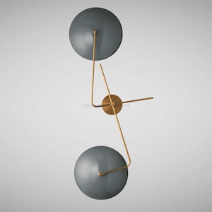 Modern Wall Sconce Light | Mid Century Modern Wall Lamp | Italian Wall Light Fixture | Minimalist Sconce for Living Room Bedroom Hallway