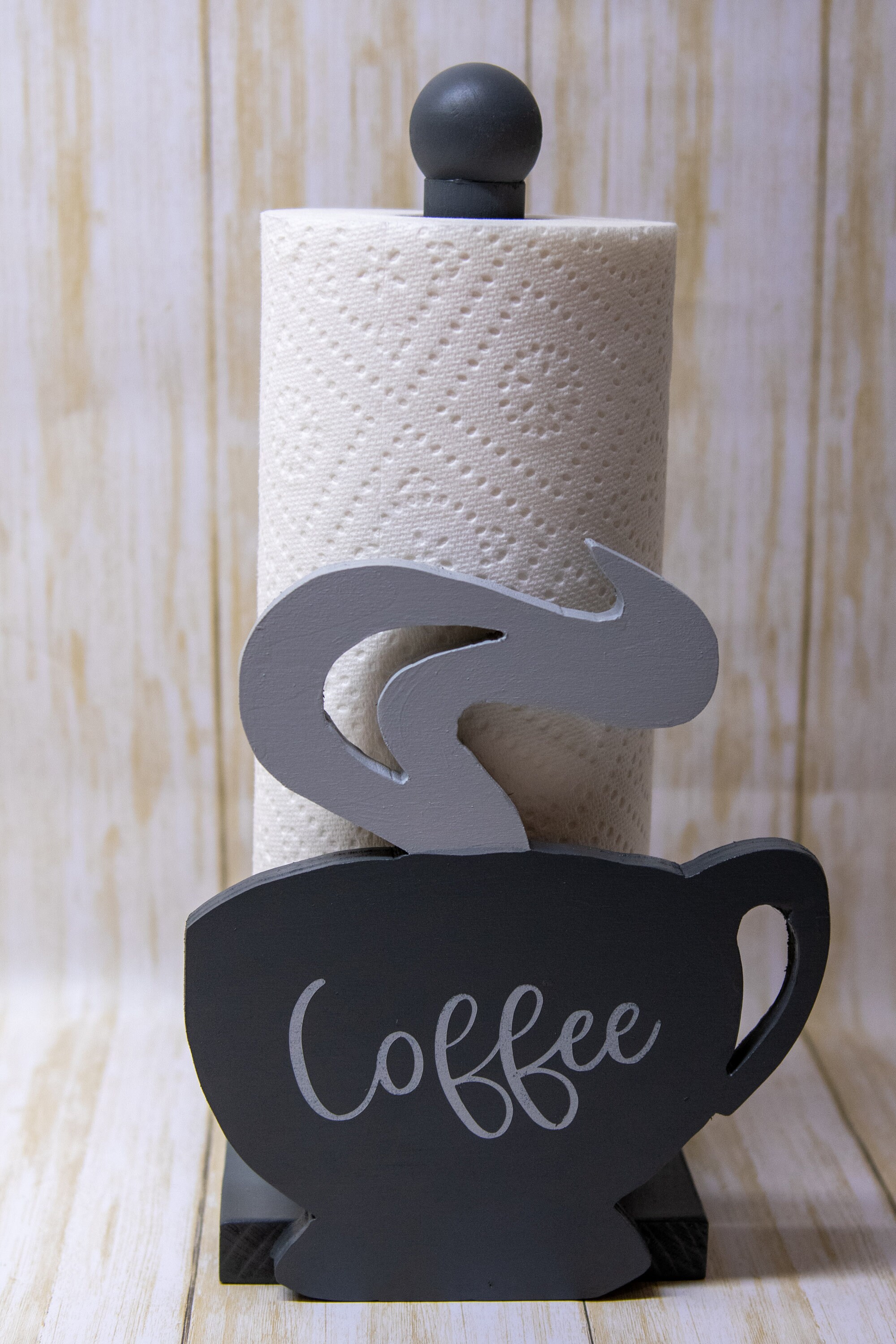 Standing Paper Towel Holder Picnic or Cookout Camper Decor Etsy