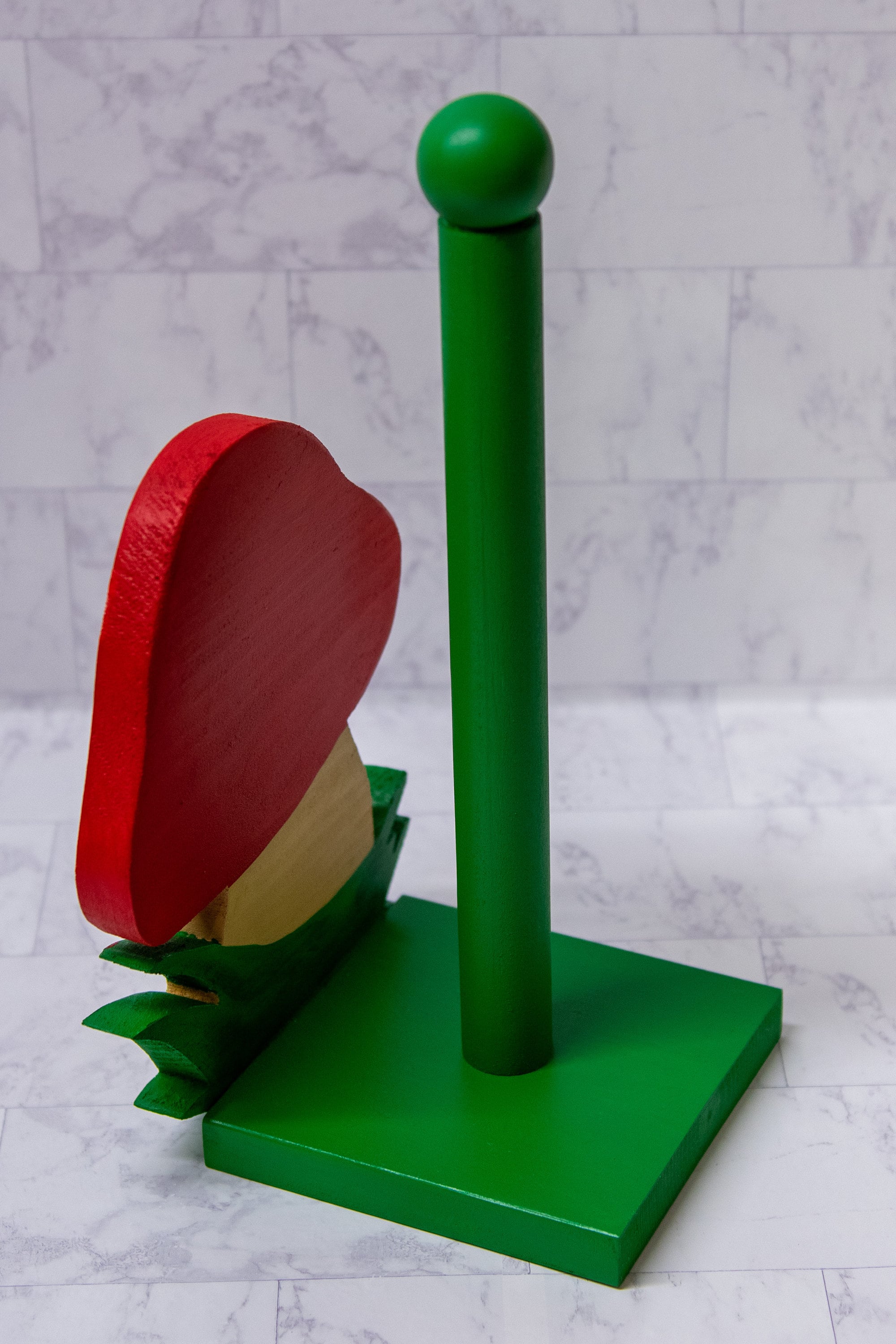 Standing Paper Towel Holder, Spare Toilet Paper Roll Holder, Kitchen