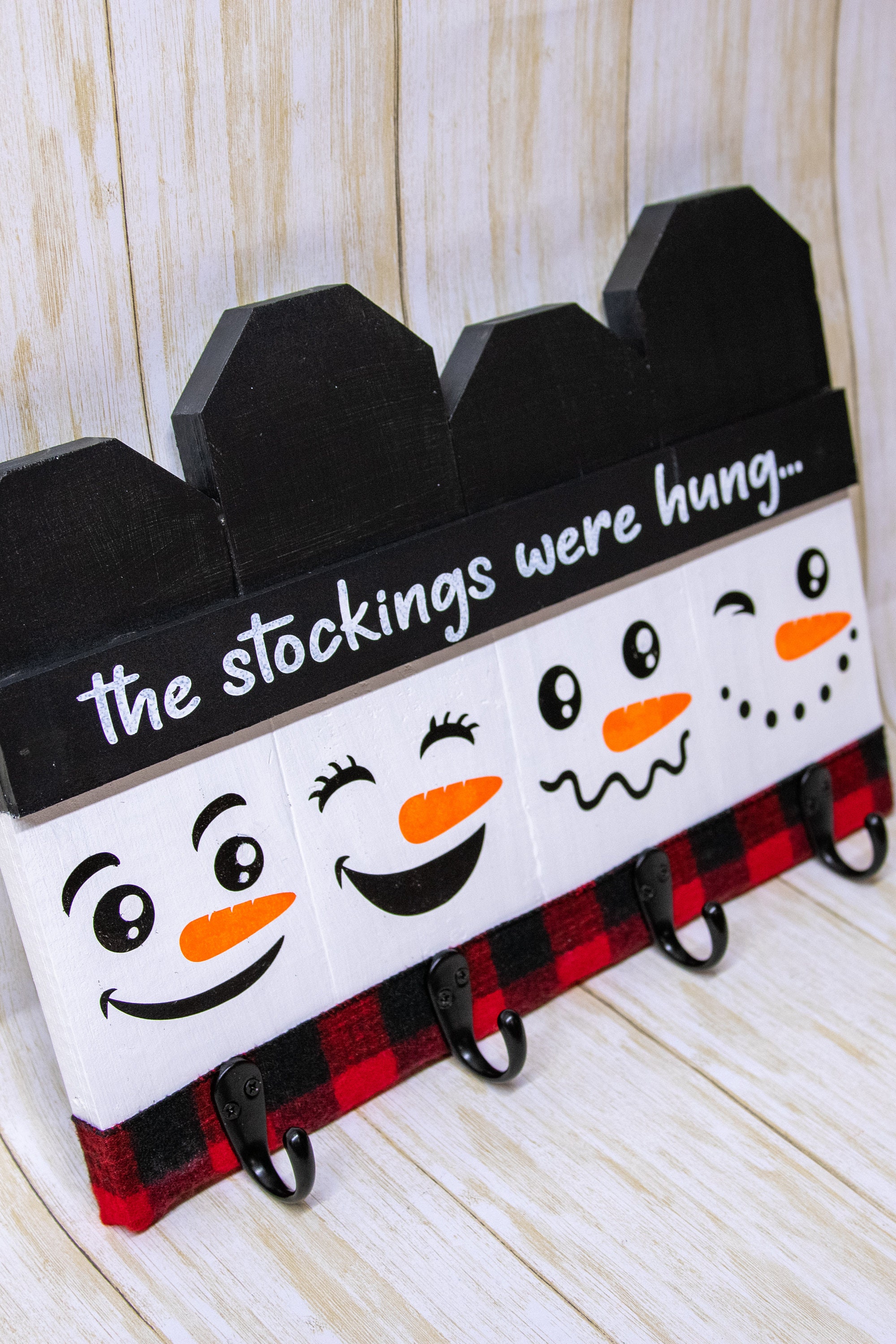 Christmas Stocking Hanger Stocking Holder for the Wall the Etsy
