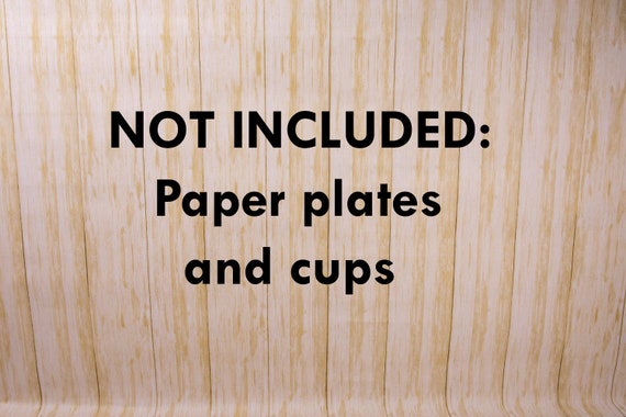 Under The Counter Paper Plate Holder